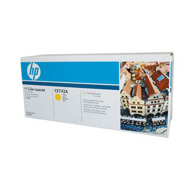 Image for HP 307A CE742A TONER CARTRIDGE YELLOW from Aztec Office National