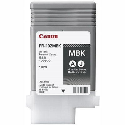 Image for CANON PFI102MB INK CARTRIDGE MATTE BLACK from Discount Office National