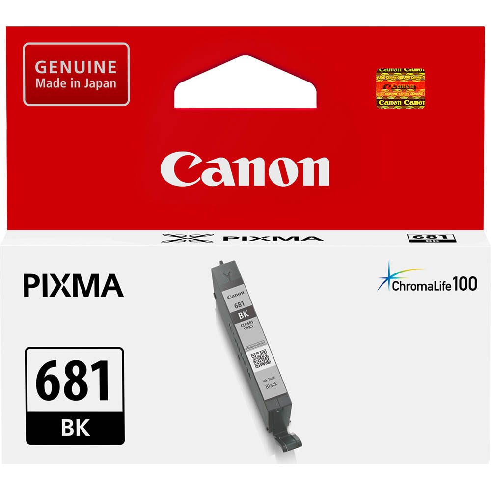 Image for CANON CLI681 INK CARTRIDGE BLACK from Mackay Business Machines (MBM) Office National
