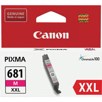 canon cli681xxl ink cartridge extra high yield magenta
