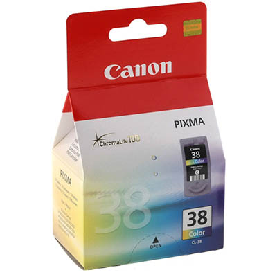 Image for CANON CL38 INK CARTRIDGE COLOUR from Aztec Office National