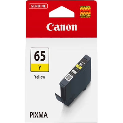 Image for CANON CLI65 INK CARTRIDGE YELLOW from Aztec Office National Melbourne
