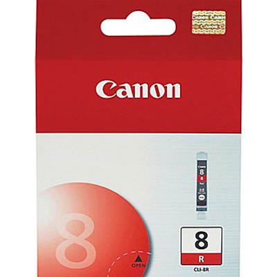 Image for CANON CLI8R INK CARTRIDGE RED from Connelly's Office National