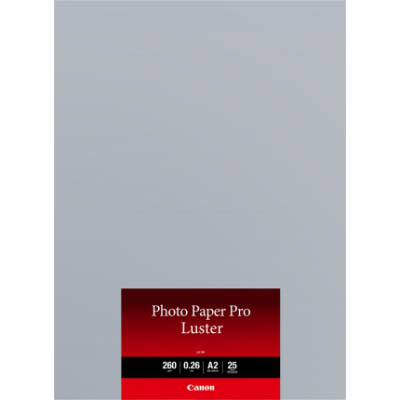 Image for CANON LU-101 LUSTER PHOTO PAPER 260GSM A2 WHITE PACK 25 from OFFICE NATIONAL CANNING VALE