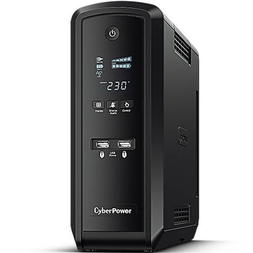Image for CYBERPOWER PFC SINEWAVE SERIES BACKUP UPS TOWER 1500VA BLACK from Our Town & Country Office National
