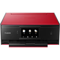 canon pixma ts9060 all-in-one inkjet printer red