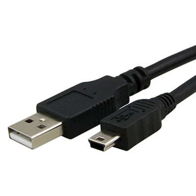 Image for CANON IFC-400PCU USB-A TO MINI USB-B CABLE 1.5M BLACK from Complete Stationery Office National (Devonport & Burnie)