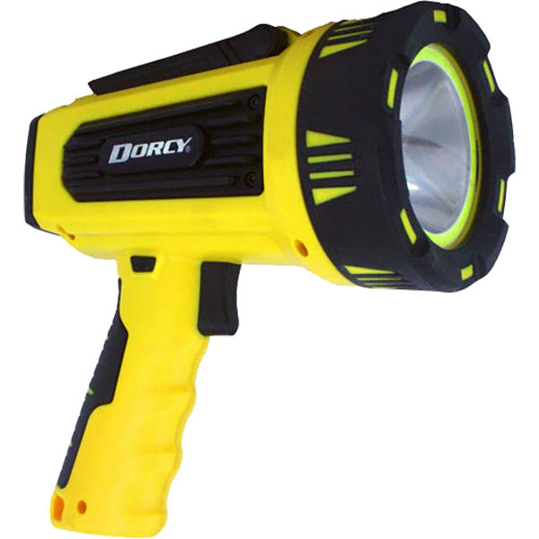 Image for DORCY D1038 LED RECHARGEABLE SPOTLIGHT 1450 LUMEN YELLOW/BLACK from Surry Office National