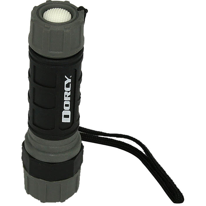 Image for DORCY D2600 UNBREAKABLE FLASHLIGHT BLACK/GREY from Office National Barossa