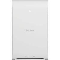 d-link ac1200 nuclias connect access point wave 2 wall-plate white