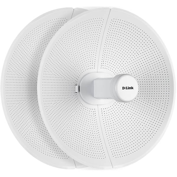 Image for D-LINK DAP-3712 20KM LONG RANGE 802.11AC WIRELESS BRIDGE ANTENNA WHITE PACK 2 from PaperChase Office National