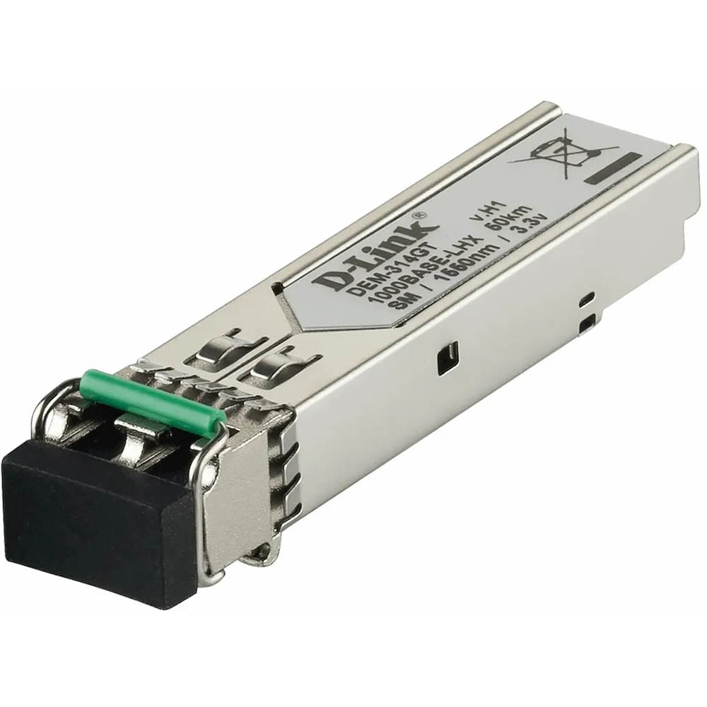 Image for D-LINK DEM-314GT 1000BASE-LX 1000BASE-LX SFP TRANSCEIVER SINGLE MODE 1550NM 50KM from Mackay Business Machines (MBM) Office National