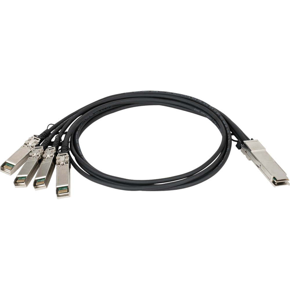 Image for D-LINK DEM-CB100QXS-4XS QSFP+ TO 4X 10G SFP+ DIRECT ATTACH CABLE 1M from Office National Broome
