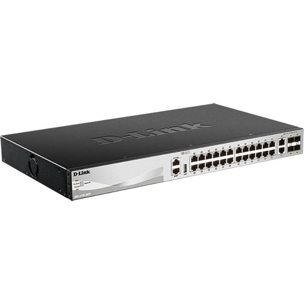 Image for D-LINK DGS-3130-30TS 30-PORT STACKABLE GIGABIT LAYER 3+ SWITCH WITH 6 10GBE PORTS from Ezi Office National Tweed