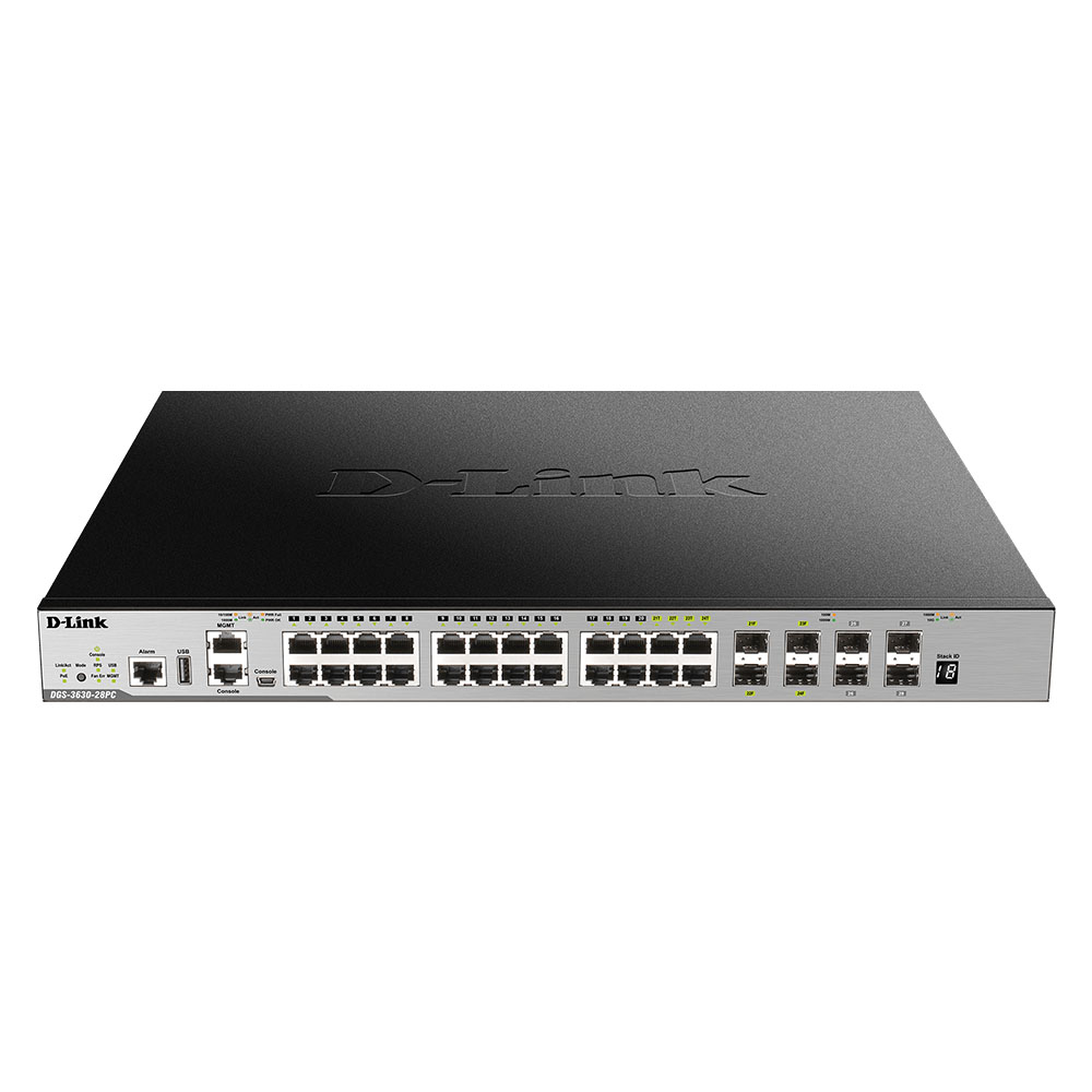 Image for D-LINK DGS-3630-28PC SWITCH 3 LAYER BLACK from Angletons Office National
