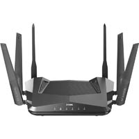 d-link exo ax5400 mesh wi-fi 6 router black