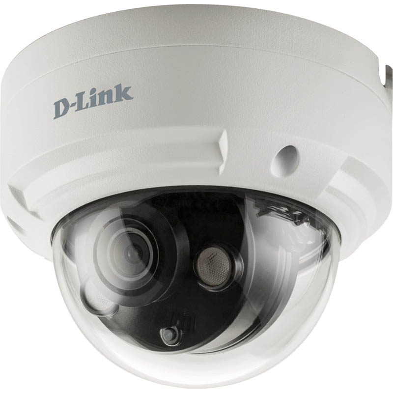 Image for D-LINK DCS-4614EK VIGILANCE 4 MEGAPIXEL H.265 OUTDOOR DOME CAMERA WHITE from Two Bays Office National