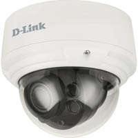 d-link dcs-4618ek vigilance 8 megapixel h.265 outdoor dome camera white