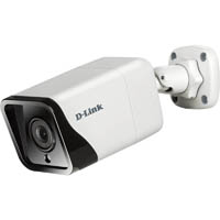 d-link dcs-4714e vigilance 4 megapixel h.265 outdoor bullet camera white