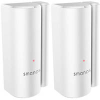 smanos ds-20 smart door and window sensor white pack 2