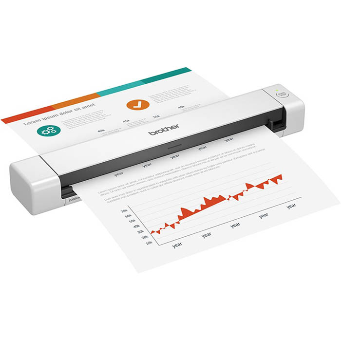 Image for BROTHER DS-640 PORTABLE DOCUMENT SCANNER from PaperChase Office National