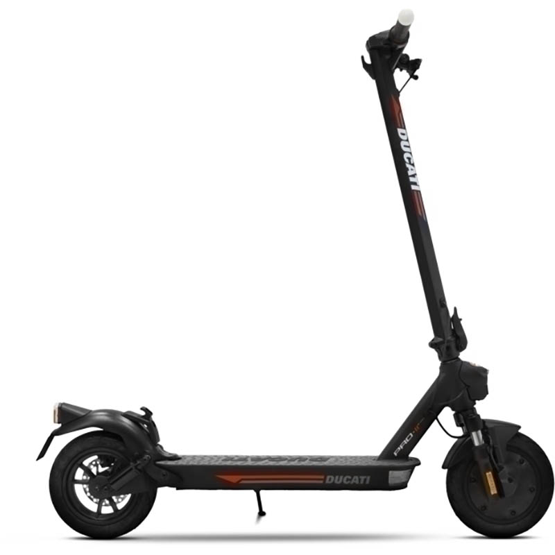 Image for DUCATI PRO II EVO ELECTRIC SCOOTER WITH TWO BRAKE CONTROLS BLACK from Commercial Stationery Office National