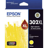 epson 302xl ink cartridge high yield yellow