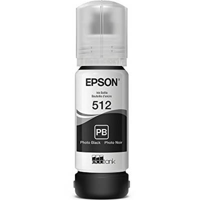 Image for EPSON T512 ECOTANK INK BOTTLE PHOTO BLACK from Office National