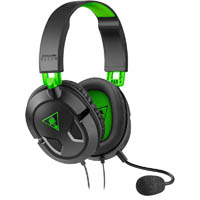 turtle beach recon 50x headset wired black/green