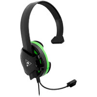 turtle beach recon chat headset wired black/green