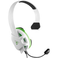 turtle beach recon chat headset wired white/green