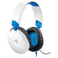 turtle beach recon 70p headset wired white/blue