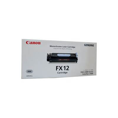 Image for CANON FX12 TONER CARTRIDGE BLACK from Surry Office National