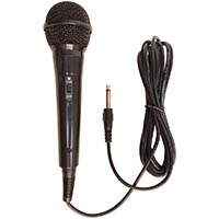 ecoxgear wired microphone black