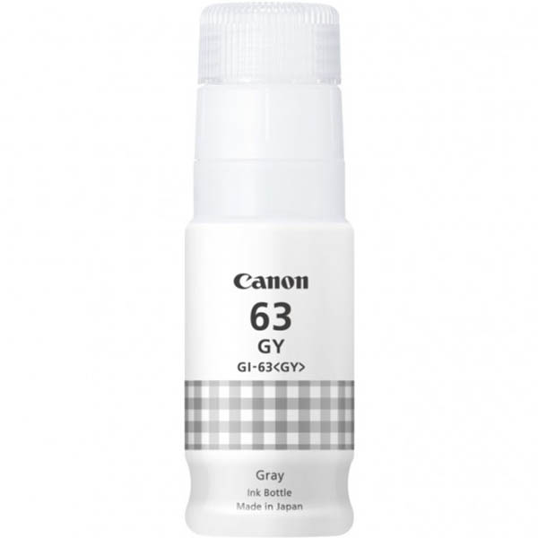 Image for CANON GI63 MEGATANK INK BOTTLE 70ML GREY from OFFICE NATIONAL CANNING VALE