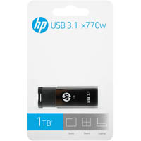 hp x770w flash drive usb 3.1 1tb black
