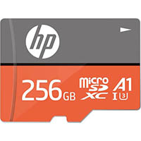 hp mxa1 high speed microsd card 256gb