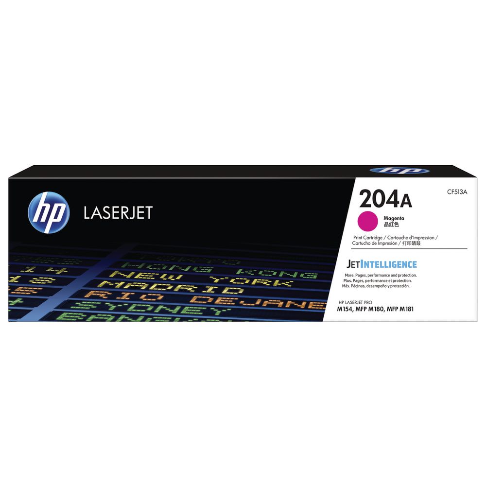 Image for HP CF513A 204A TONER CARTRIDGE MAGENTA from PaperChase Office National