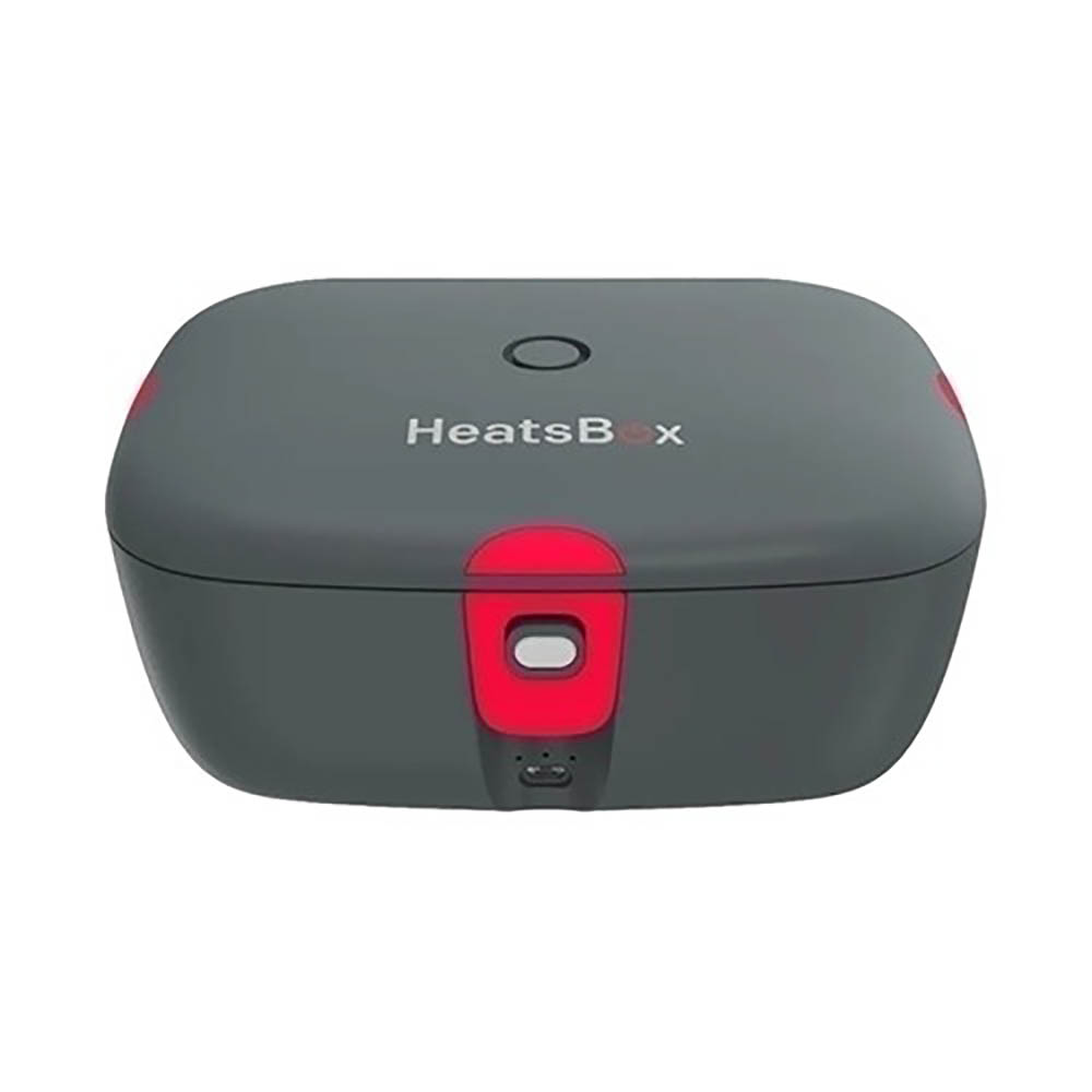 Image for HEATSBOX GO PORTABLE LUNCHBOX BATTERY POWERED BLACK from Office National Perth CBD