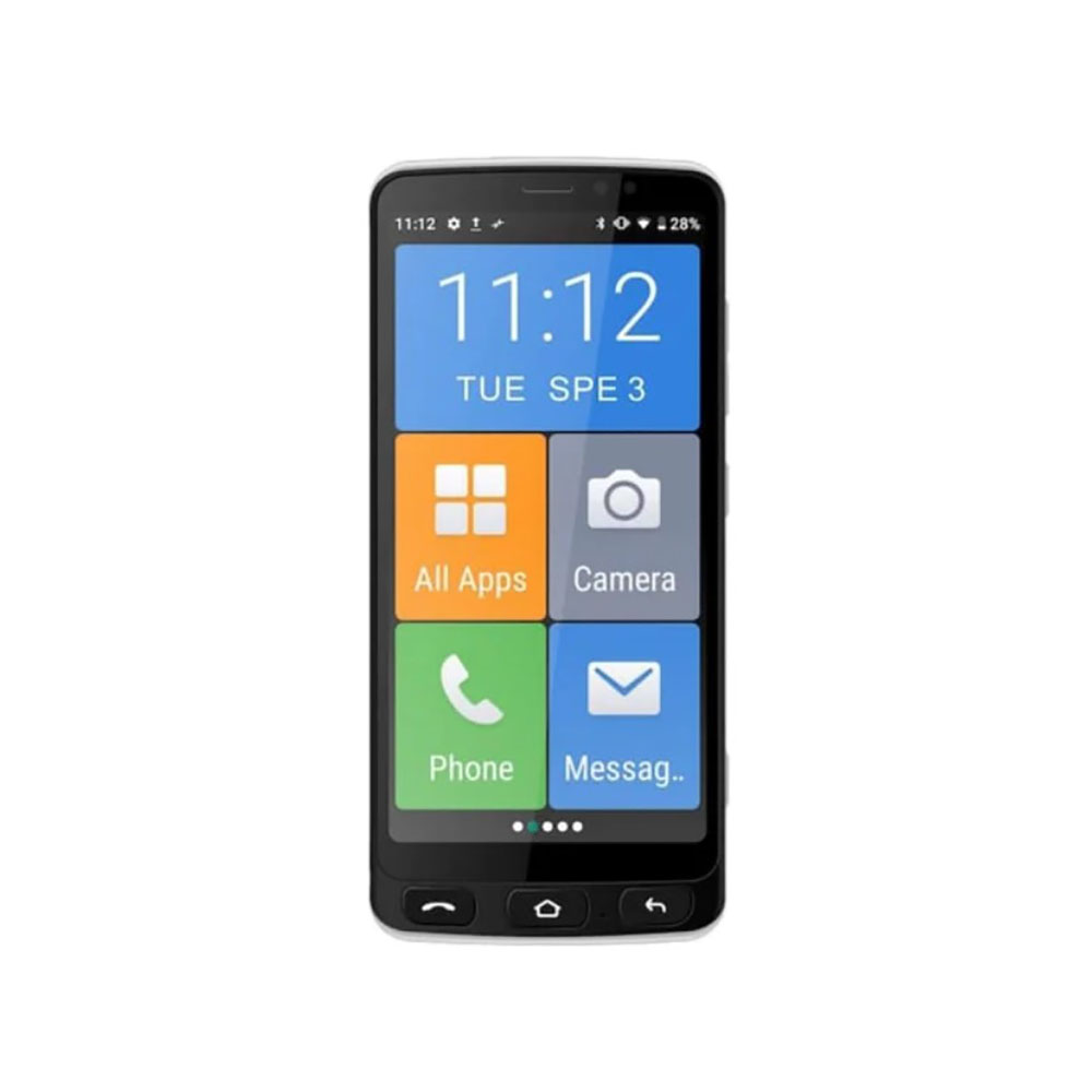 Image for IQU SMARTEASY PHONE Q50 SENIORS 16GB 5.5 INCHES BLACK from Office National Barossa