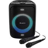 blueant x5 bluetooth party speaker free pump soul 60-watt black