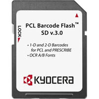kyocera pcl barcode flash sd v3.0