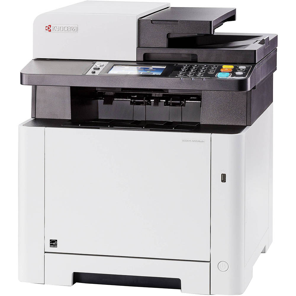 Image for KYOCERA M5526CDNA ECOSYS MULTIFUNCTION 3 IN 1 COLOUR LASER PRINTER from PaperChase Office National