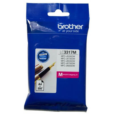 Image for BROTHER LC3317M INK CARTRIDGE MAGENTA from Pirie Office National