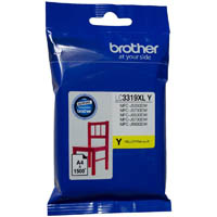 brother lc3319xly ink cartridge high yield yellow