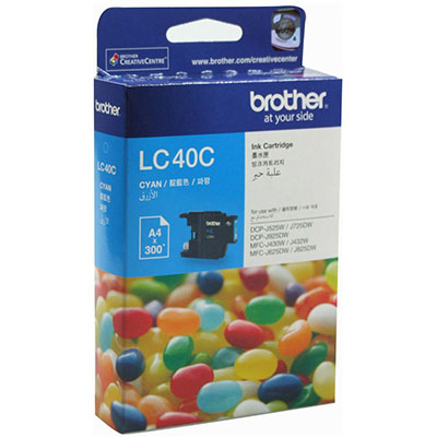 Image for BROTHER LC40C INK CARTRIDGE CYAN from Surry Office National