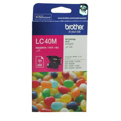 Image for BROTHER LC40M INK CARTRIDGE MAGENTA from Complete Stationery Office National (Devonport & Burnie)