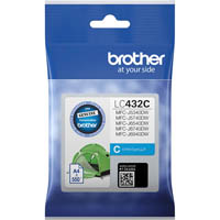 brother lc432 ink cartridge cyan