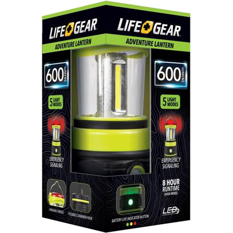 Image for LIFEGEAR ADVENTURE LED LANTERN from Office National Barossa