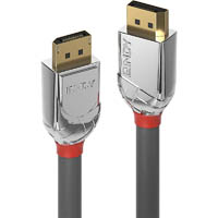 lindy 36301 cromo line displayport 1.4 cable 1m grey
